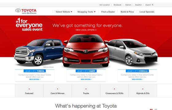 Toyota Official Site